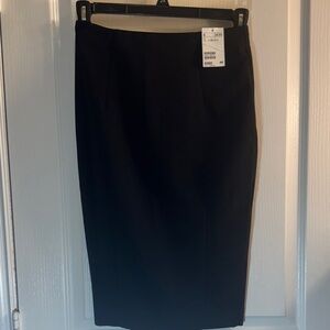H&M Elegant Black Pencil Skirt